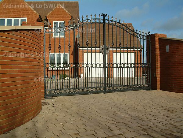 Large Iron Gates,Devon